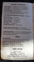 Captain George's Fish and Chips menu