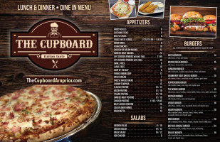 The Cupboard menu