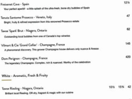JOEY Markville menu