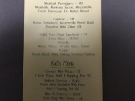 Markham Sushi menu