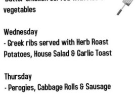 Joe's European Deli & Catering menu