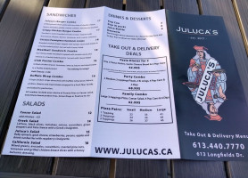 Juluca's Menu