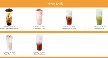 Coco Fresh Tea Juice Downtown menu