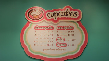 Cupcakes At Metrotown Carte