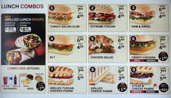 Tim Hortons Carte