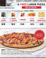 Pizzaville menu