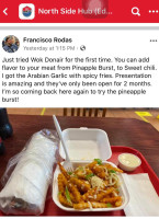 Wok Donair Poutine menu