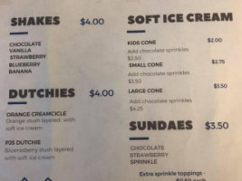Dutch Drive Inn menu