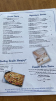 Octopus's Garden Café menu