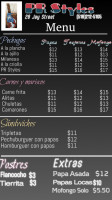 Pho Saigon Restaurant Ltd menu