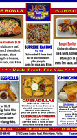 Sabina's Casual Dining Pub menu