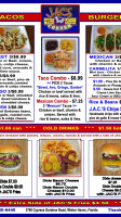 Sabina's Casual Dining Pub menu