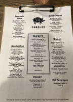 The French Table menu