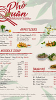 Mr Congee menu