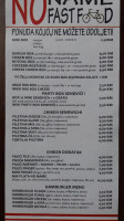 Kohinoor Indian Restaurant menu