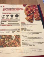 Boston Pizza menu