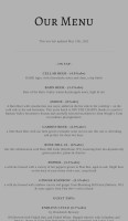 The Unicorn menu