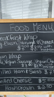 Junction 3 Coffee House menu