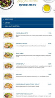 Au Vieux Duluth menu