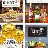 Shaker Cuisine Mixologie Lévis menu