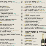 Shaker Cuisine Mixologie Lévis menu