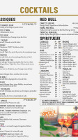 Coco Mania menu