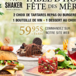 Shaker Cuisine Mixologie Lévis