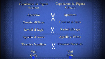 Rockin' Rogi Diner menu