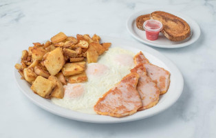 Stacked Pancake Breakfast House food