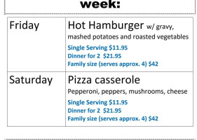 Nutty Cafe menu