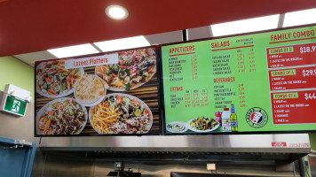 KFC menu