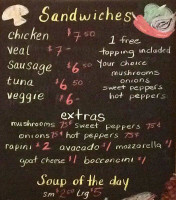 Mangia Mangia Eatery Cafe menu