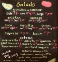 Mangia Mangia Eatery Cafe menu