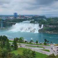 Skylon Tower Revolving Dining Room outside