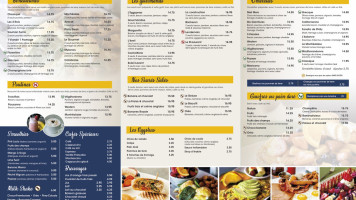 Déjeuner L`eggspress menu