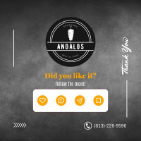 Shawarma Andalof Ltd Speisekarte