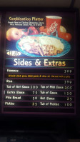 Sammy's Donair Falafel menu