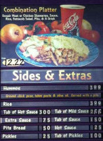 Sammy's Donair Falafel menu