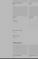 Kfc menu