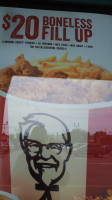 Kfc menu