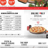 New Orleans Pizza Cardápio