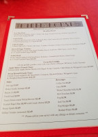 The Diner House 29 menu
