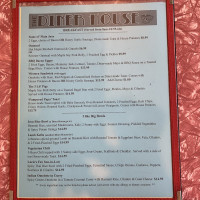 The Diner House 29 menu