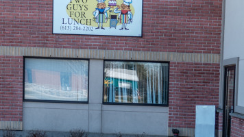 Two Guys For Lunch outside