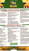 The Mill Pond Tap and Grill menu