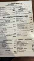 Good Eats Diner menu