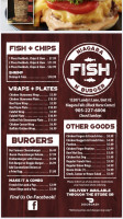 Niagara Fish N' Burger Carte