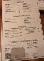 Carpaccio Wine Bar menu