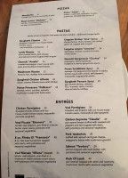 Carpaccio Wine Bar menu
