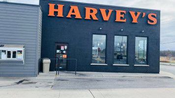 Harvey's outside